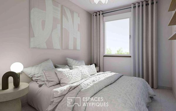 Appartement T2 avec loggia et ascenseur