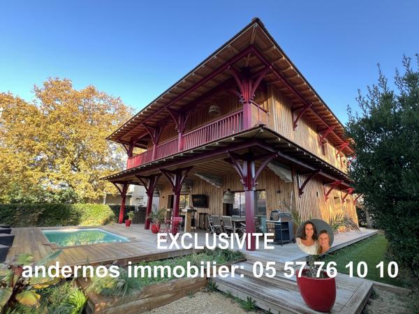 Villa 6 ch. coté bassin