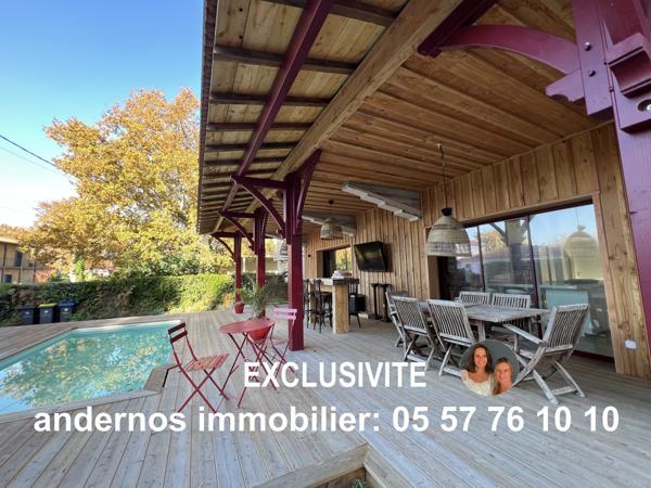Villa 6 ch. coté bassin
