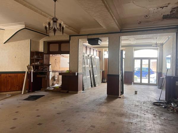 Local commercial + appartement t2