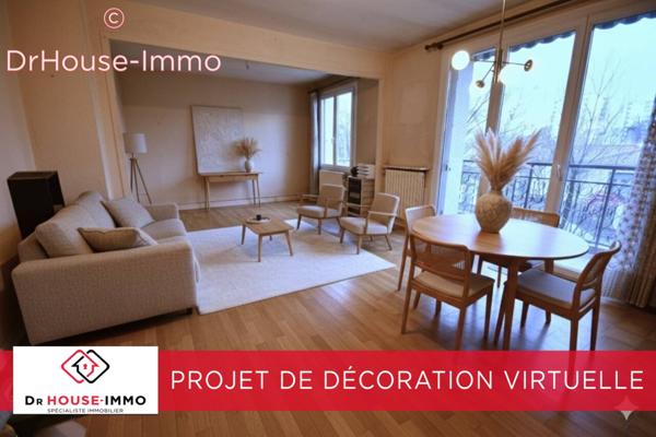 Appartement à vendre 3 pièces de 65 m²