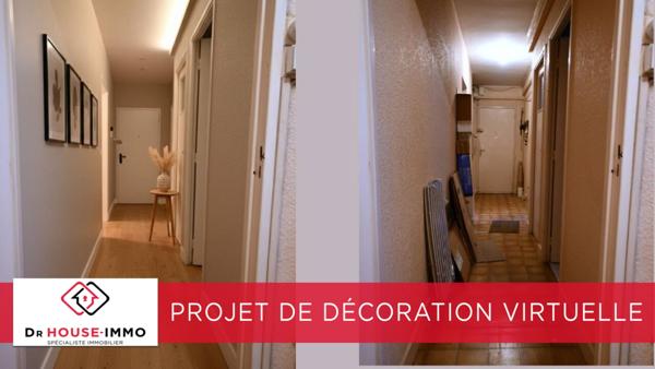 Appartement à vendre 3 pièces de 65 m²