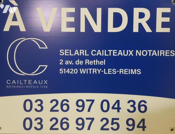 A VENDRE TERRAIN A BATIR DE 450m² - 12 min de REIMS par axe rapide