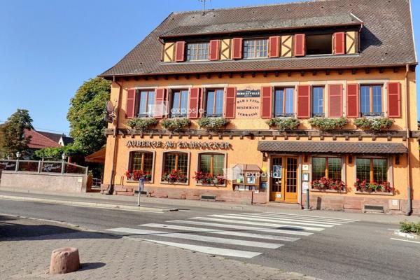 Murs et pas de porte a VENDRE / RESTAURANT LE ZAHNACKER  A  RIBEAUVILLE