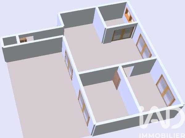 Appartement à vendre 3 pièces 44 m² Croix