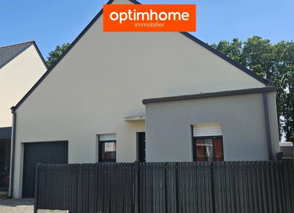 Maison de plain-pied de 2020 – 2 chambres – Jardin – Proche zone commerciale Nord de Redon