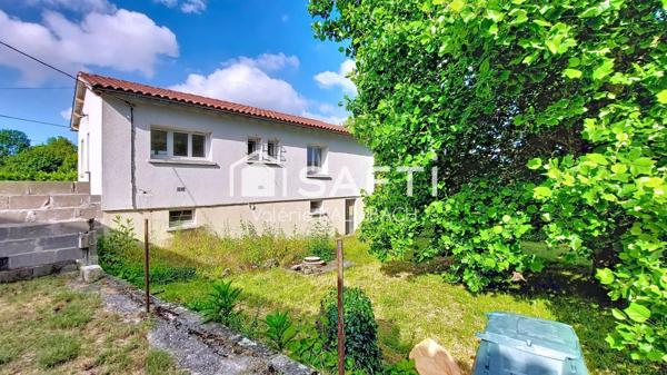 Ensemble immobilier 2 maisons, 2 garages, jardin