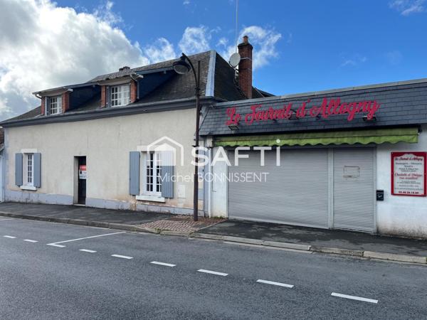Maison + commerce boulangerie à 10 kms de Bourges