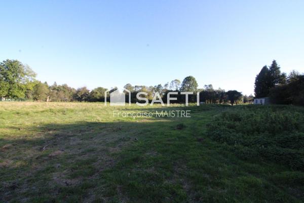 Terrain constructible viabilisé de 1 295 m²