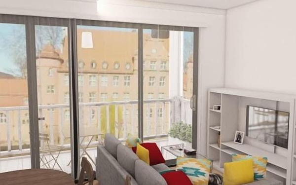 Appartement à vendre    2 pièces • 52,38 m2 Strasbourg