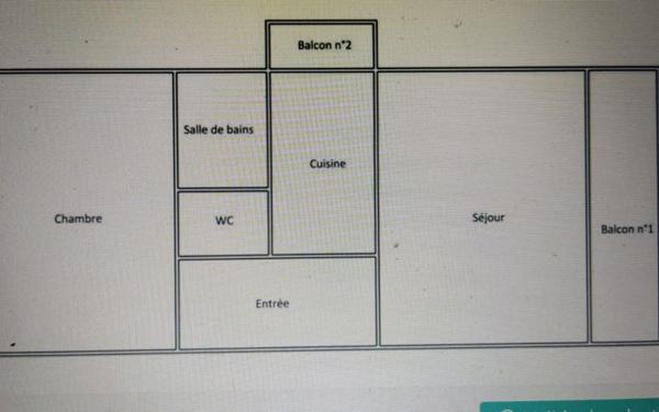 Appartement à vendre    2 pièces • 52,38 m2 Strasbourg