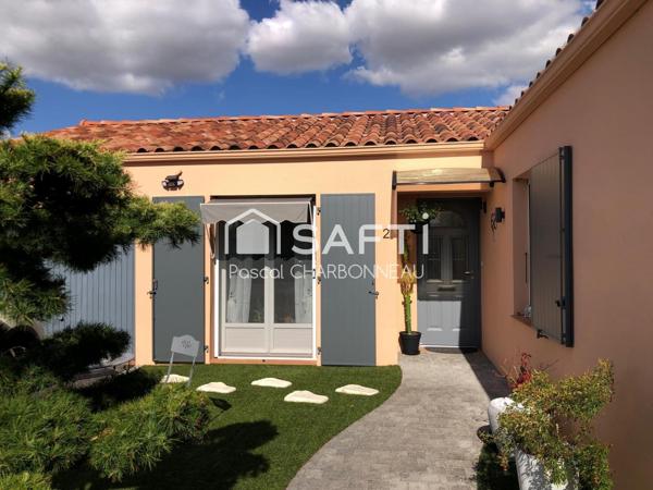 PLAIN PIED 3 CHAMBRES GARAGE CARRELE ASSAINNISSEMENT COLLECTIF