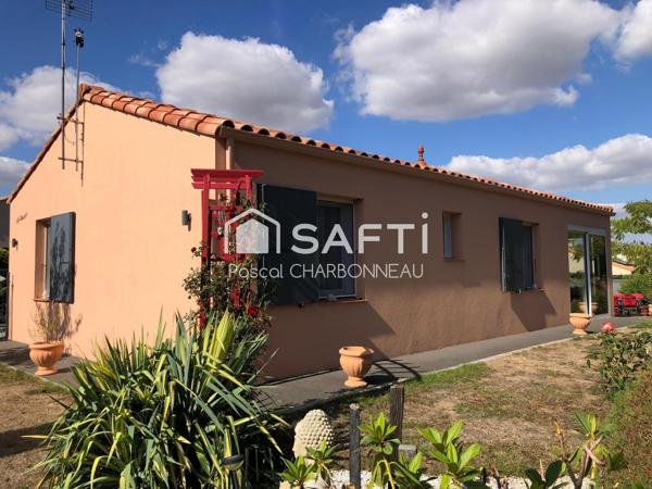 PLAIN PIED 3 CHAMBRES GARAGE CARRELE ASSAINNISSEMENT COLLECTIF
