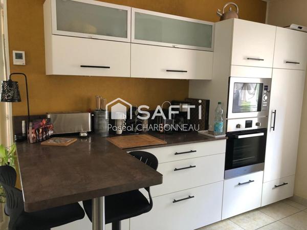 PLAIN PIED 3 CHAMBRES GARAGE CARRELE ASSAINNISSEMENT COLLECTIF