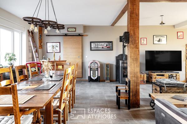 Ancien bistrot métamorphosé en maison