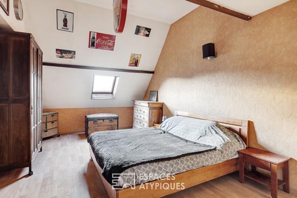 Ancien bistrot métamorphosé en maison