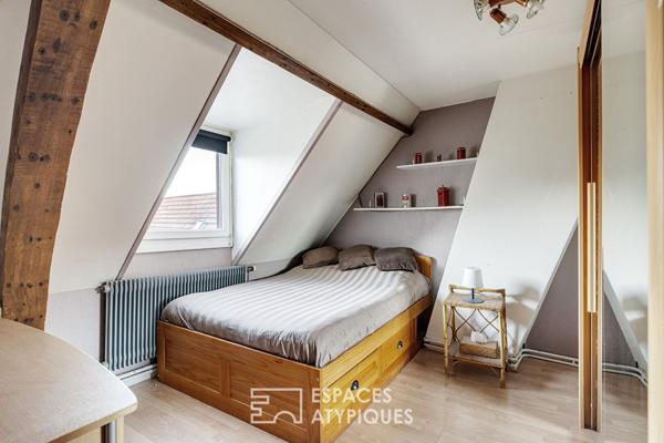 Ancien bistrot métamorphosé en maison