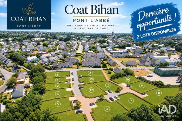 Terrain (neuf) à vendre 521 m² Pont-l'Abbé
