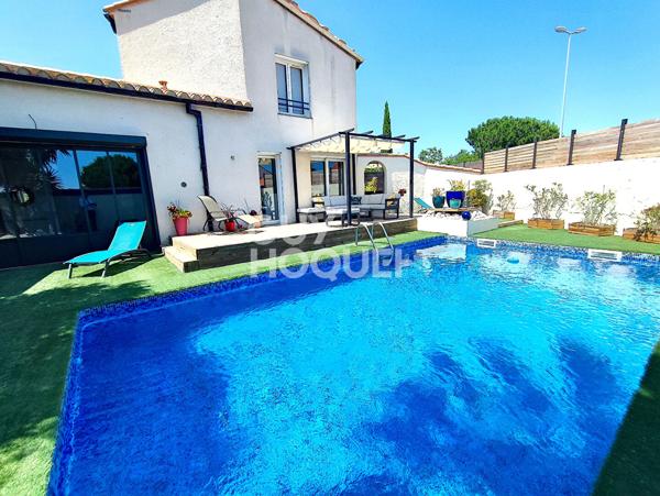 Maison 3 faces à vendre à Cabestany (66330) - 4 chambres, 155 m2 avec piscine !