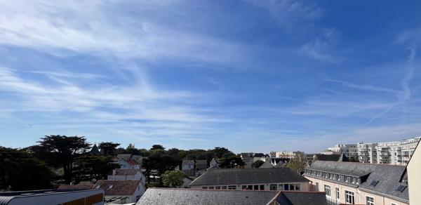 Pornichet, Appartement T3 rénové avec terrasse plein sud, à 100 m de la mer