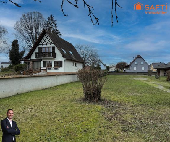 Joli terrain constructible de 7,53 ares, libre de constructeur et hors lotissement !