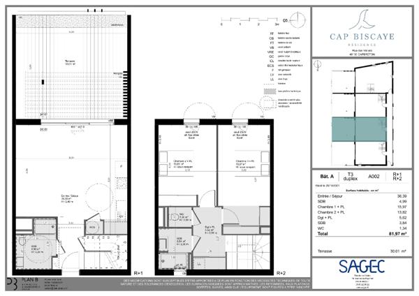 Achat maison Capbreton - 3 pièce(s) - 83 m² - 850 000 €