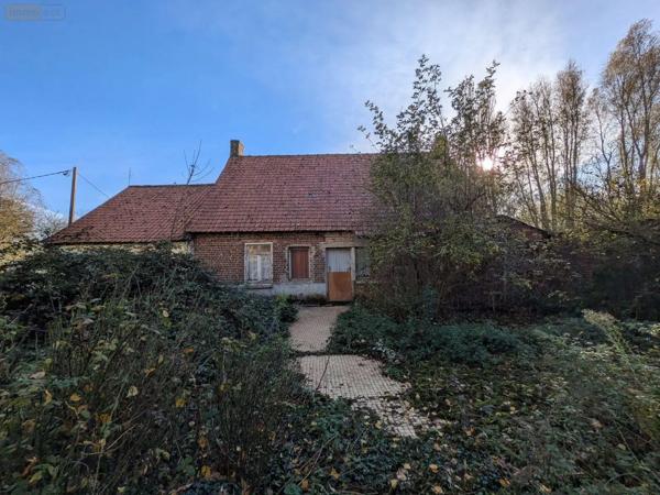 Achat - Maison | Fermette Pitgam 59284 4 pièces 70 m 2 18000 m 2