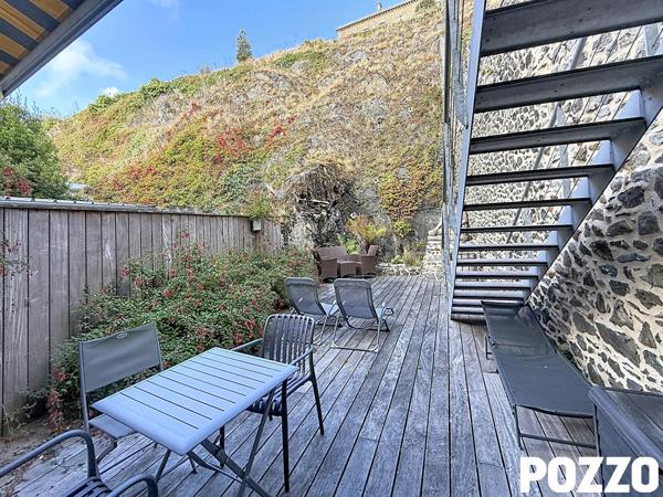 Maison VUE MER et studio, Granville 5 pièces 93 m² terrasses 65m² garage 30m² GRANVILLE