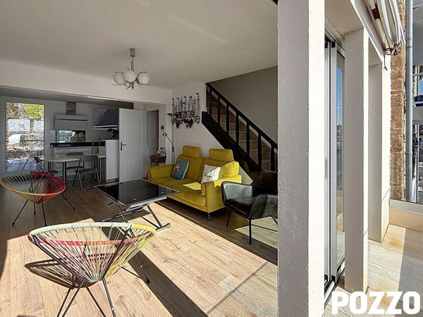 Maison VUE MER et studio, Granville 5 pièces 93 m² terrasses 65m² garage 30m² GRANVILLE
