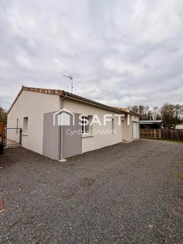 Maison T4 moderne avec garage et jardin pratique!