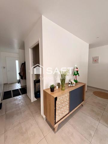 Maison T4 moderne avec garage et jardin pratique!