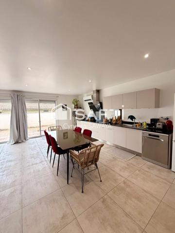 Maison T4 moderne avec garage et jardin pratique!