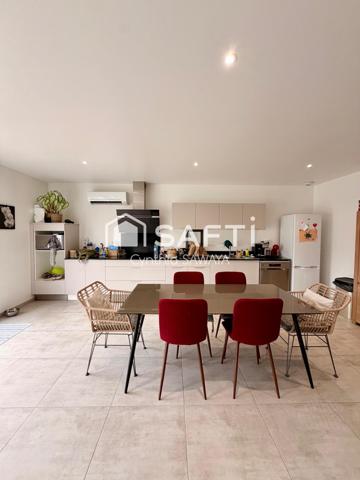 Maison T4 moderne avec garage et jardin pratique!