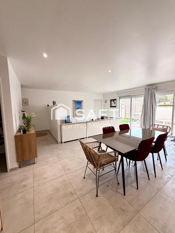 Maison T4 moderne avec garage et jardin pratique!