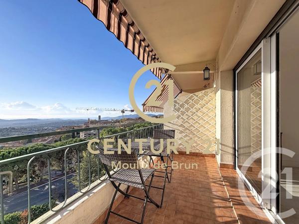 Appartement F3 à vendre  3 pièces - 57 m 2   GRASSE  - 06