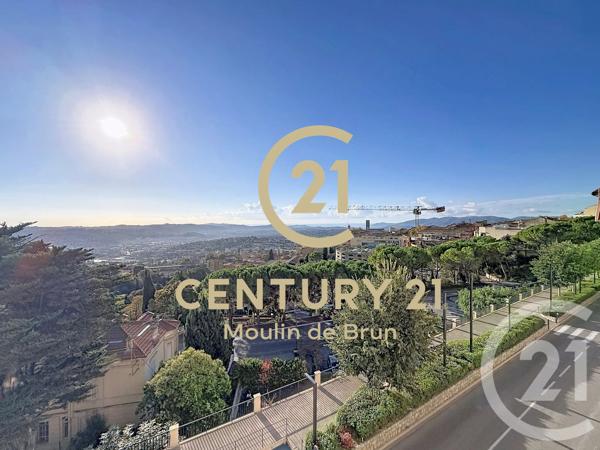 Appartement F3 à vendre  3 pièces - 57 m 2   GRASSE  - 06
