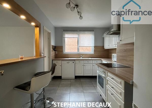 A VENDRE en exclusivité – Appartement T3- 78 m² – 2 terrasses- 2 places de parking-Résidence sécurisée et calme – LOOS (59)