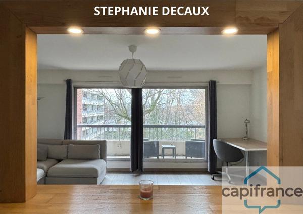 A VENDRE en exclusivité – Appartement T3- 78 m² – 2 terrasses- 2 places de parking-Résidence sécurisée et calme – LOOS (59)
