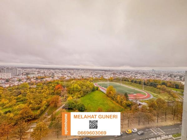 Appartement à vendre 3 pièces LA NOUE BAGNOLET 70m2 + CAVE+PARKING 205 000€