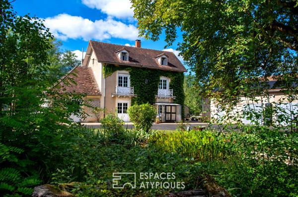 Propriété de caractère, sa maison annexe et sa piscine