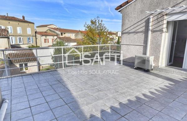 Maison de ville à l'Albinque avec garage et jardin!