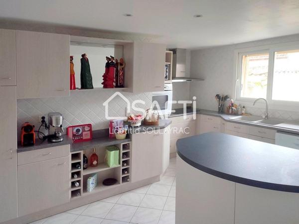 Maison de ville à l'Albinque avec garage et jardin!