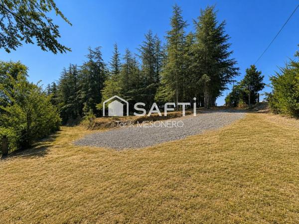 Terrain viabilisé + revenu locatif