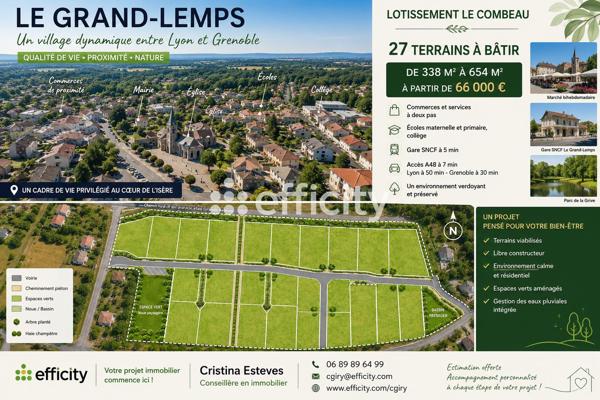 Terrain
        
        - 655 m² Exclusivité 66 000 € *