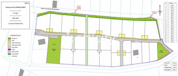 Terrain
        
        - 655 m² Exclusivité 66 000 € *