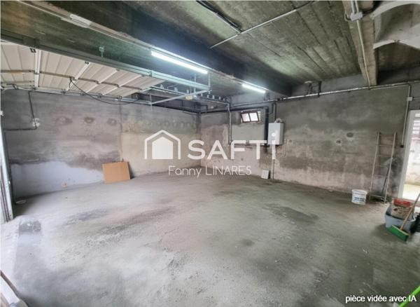 Quartier en plein renouveau, grand garage et cour