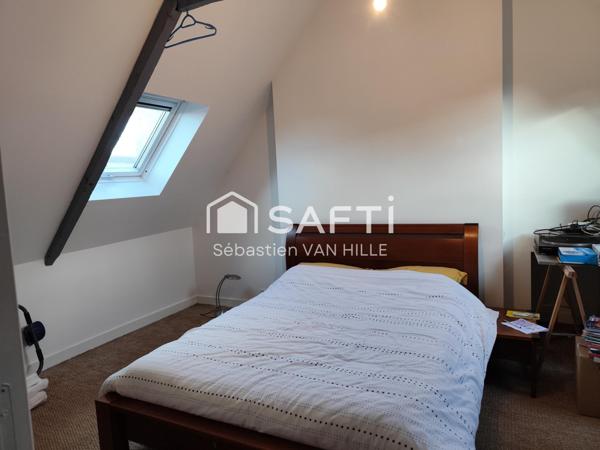 Fond de commerce et appartement de fonction.