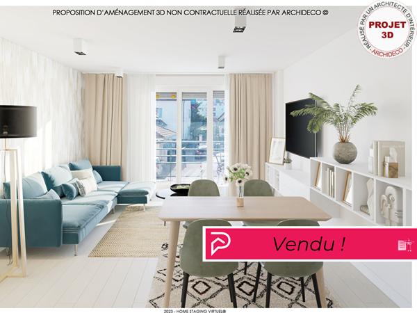 Appartement 2 pièces 49.01 m2