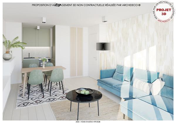 Appartement 2 pièces 49.01 m2