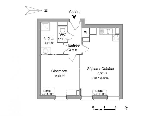 Location Appartement 2 pièces 38.67 m² - CHATEAU DE LA MOTTE Orleans 45000